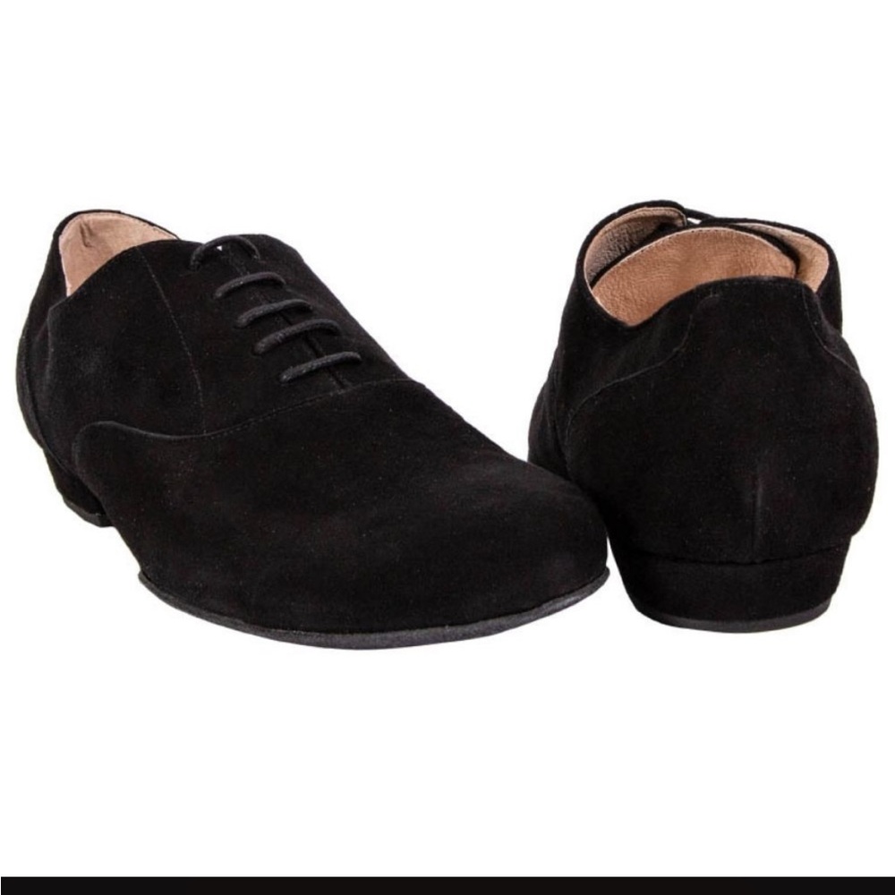 Alagalomi Classic Black Suede Women’s Tango Practice Shoes
